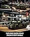 Nifeliz Leopard II A7 Tank, Military Tank Building Set for Adults, Collectible Army Model to Build and Display, Gift Ideal for Military Enthusiasts (2,069 PCS, NF10269)