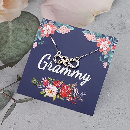 LQRI Grandmother Necklace - Grandma Birthday Jewelry - Best Grammy Ever Gift - Mother's Day Gift 5