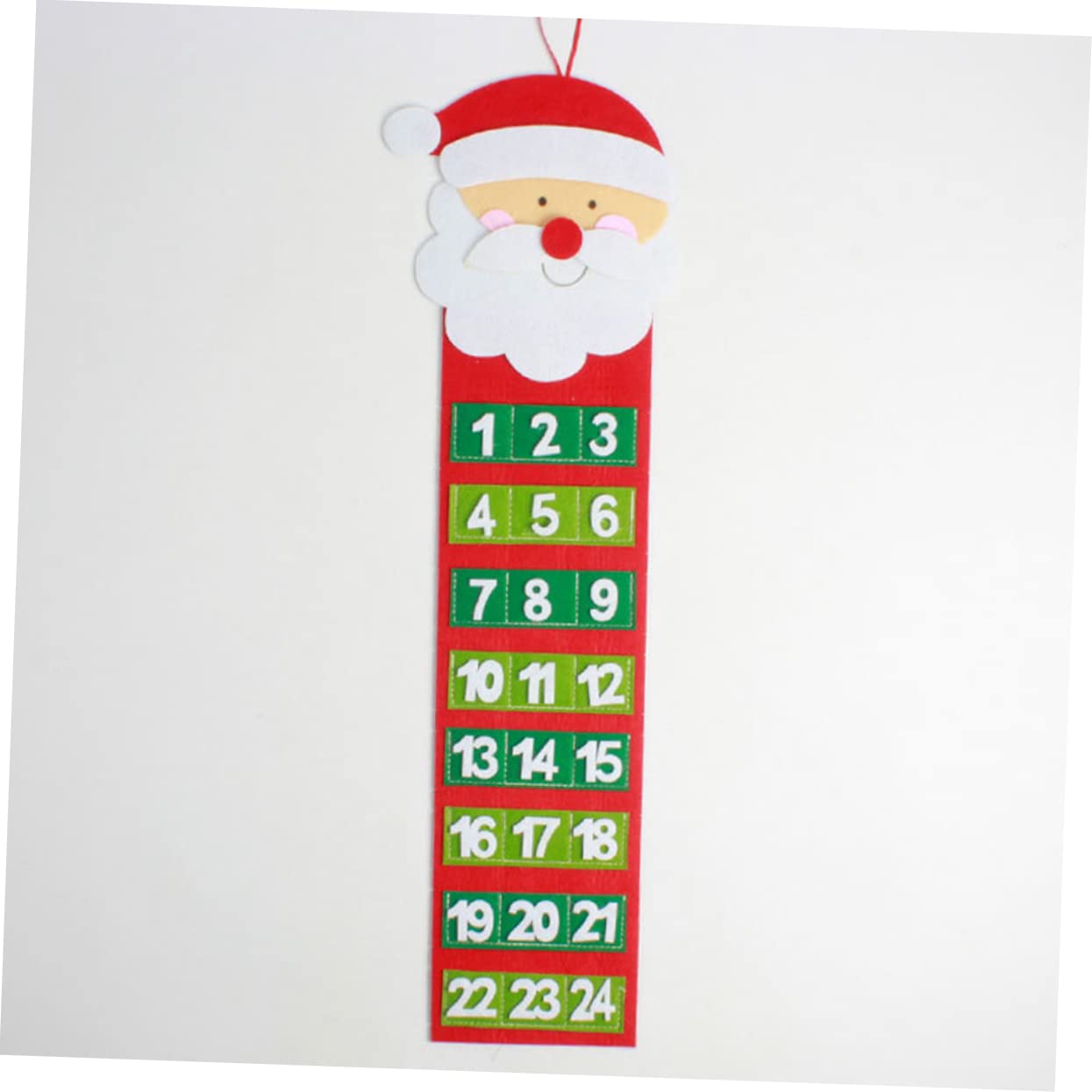 Zerodeko Calendario de Adviento con 3 Colgantes Diseño de Árbol de Navidad Calendario de Cuenta Regresiva para Fiestas en Casa Varios estilos.