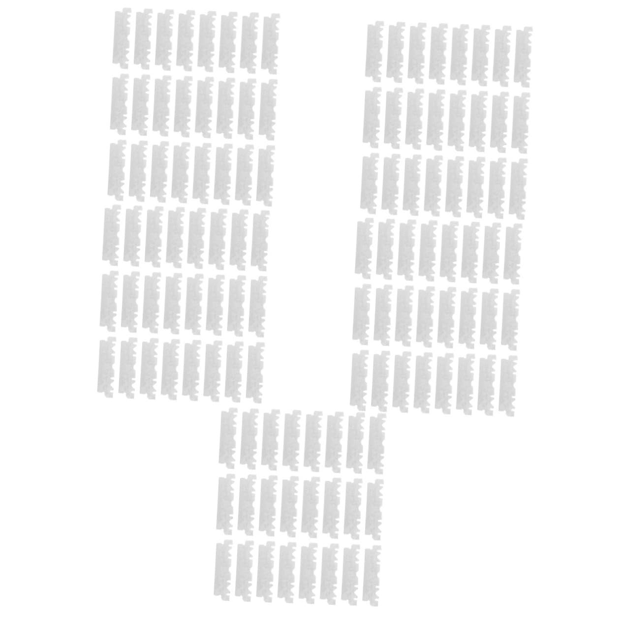 5 Sätze Rasierklinge Gesicht Rasieren Rasierapparat Barbier Einzel Rasierer Rasierhobel Rasierrasierung Rasiermessermänner Rostfreier Stahl Silber 100 Stück * 5