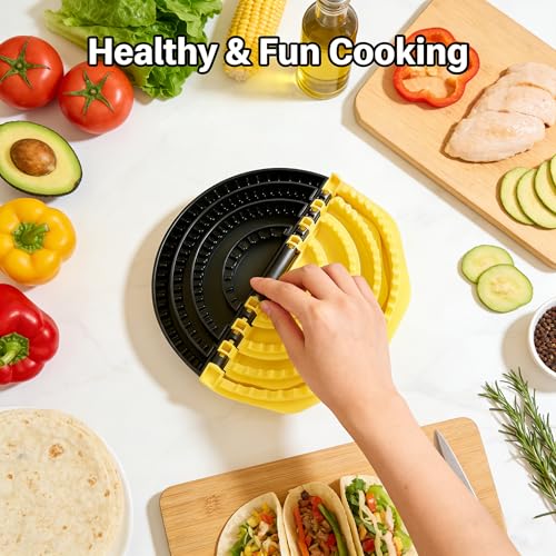 50% Off 4-in-1 Adjustable Tortilla Sealer & Quesadilla Press - Image 7