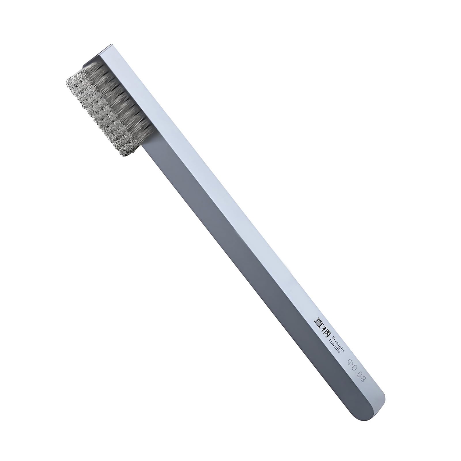 Apglsxy B Precisely Steel/Nylon Ristle Rush Ergonomic Handle For Computer Motherboards And Electronic Device Maintenance Steel Wire Rush