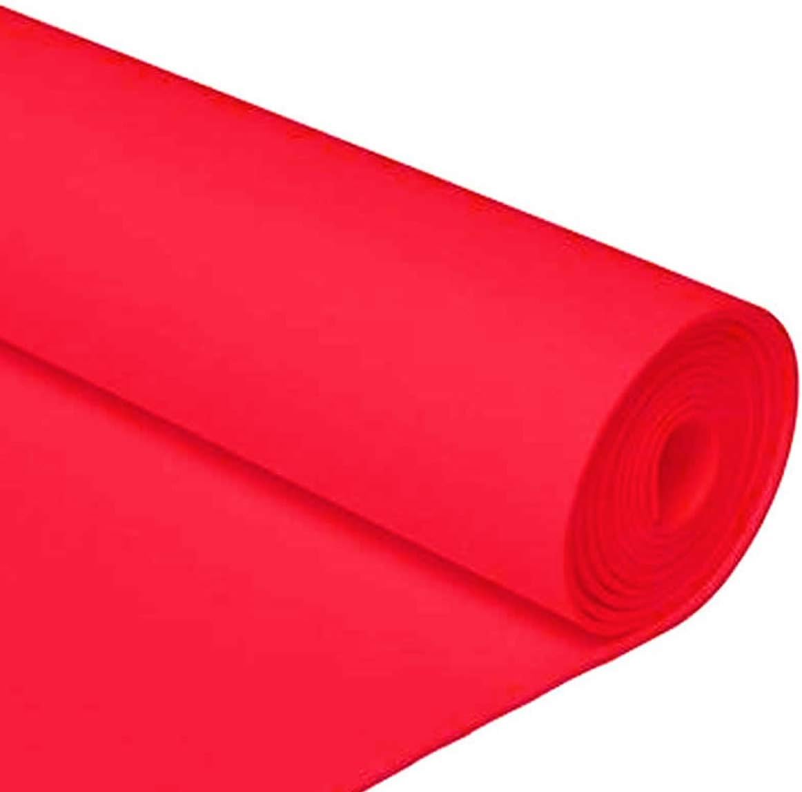 Pieza de 12 mts. de Goma Eva color rojo 4001 para manualidades,ancho de 90 cm- Kadusi