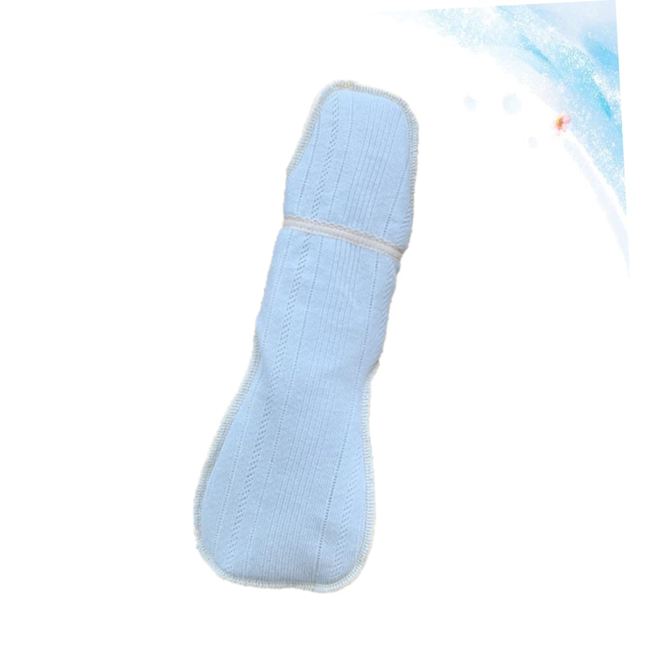 KOMBIUDA 3piezas Compresa Menstrual De Algodón Reutilizable Almohadilla Sanitaria Lavable Protección Contra Fugas Lateral Color Aleatorio