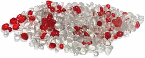 Amtra Wave Crystal Sand - Ghiaia Decorativa Per Acquari, 400g, Rosso E Trasparente - Foto 6