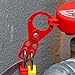 BOZZYS Lockout Tagout Hasp 6-Pack | 6-Holes Industrial Padlock Hasp & 1.5