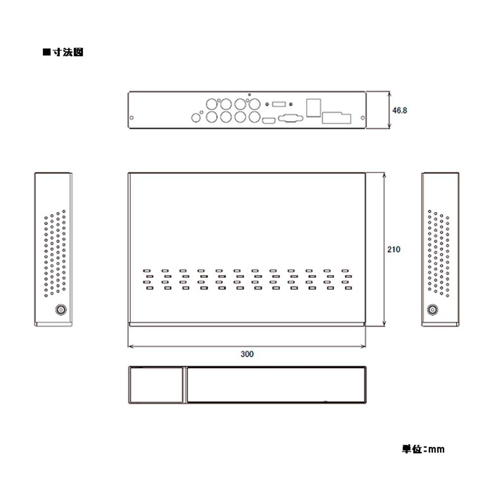 NSS 防犯カメラレコーダー 4ch NSD3004AHD 2TB AHD NSD3004AHD｜セキュリティ｜株式会社NSS
