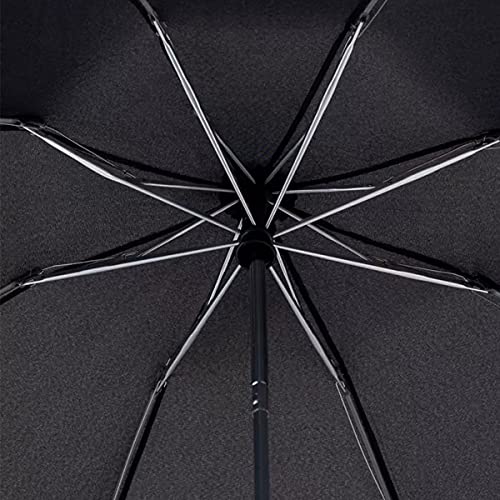 Guarda Chuva Fazzoletti Pisa Mini Invertido Automático Preto