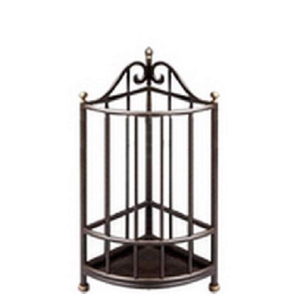 Porte-parapluie métallique 80cm grand format pour rangement entrée bureau et hôtel