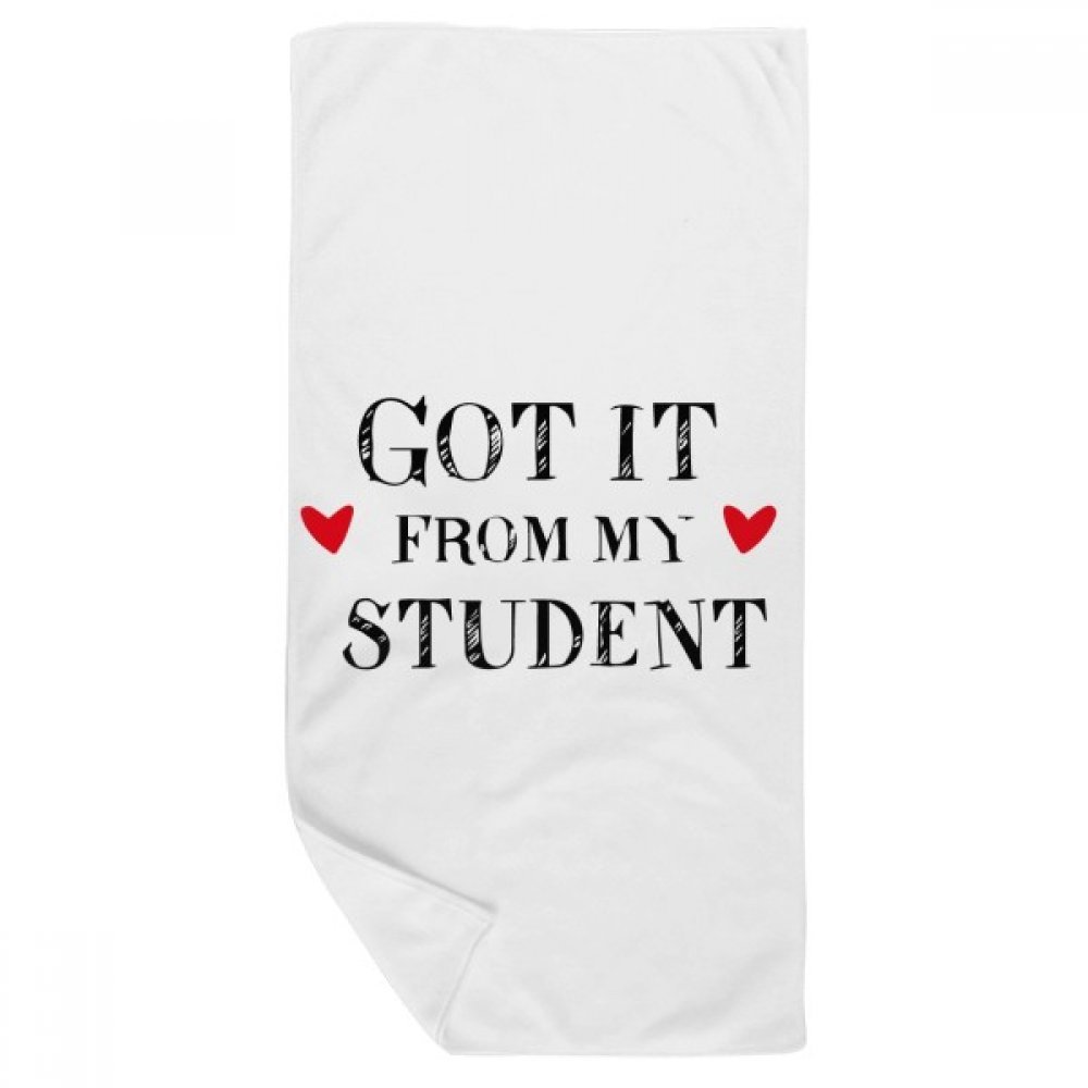Gant de toilette grand format 35x70cm doux contre les irritations du visage