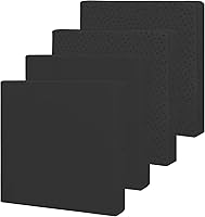 Vista 37 de Easy-Going - Paquete de 4 fundas impermeables para cojines de patio, de 22x20x4 pulgadas, fundas de repuesto antideslizantes para asientos al aire