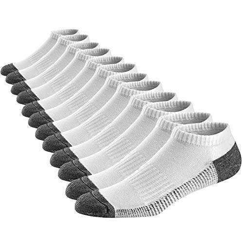 Ueither Chaussettes Basses Hommes Respirantes Socquettes Courte 6 Paires Chaussettes de Sport en Coton