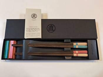 Amazon.co.jp: MARUNAO マルナオ 八角箸 夫婦箸 箸置き セット
