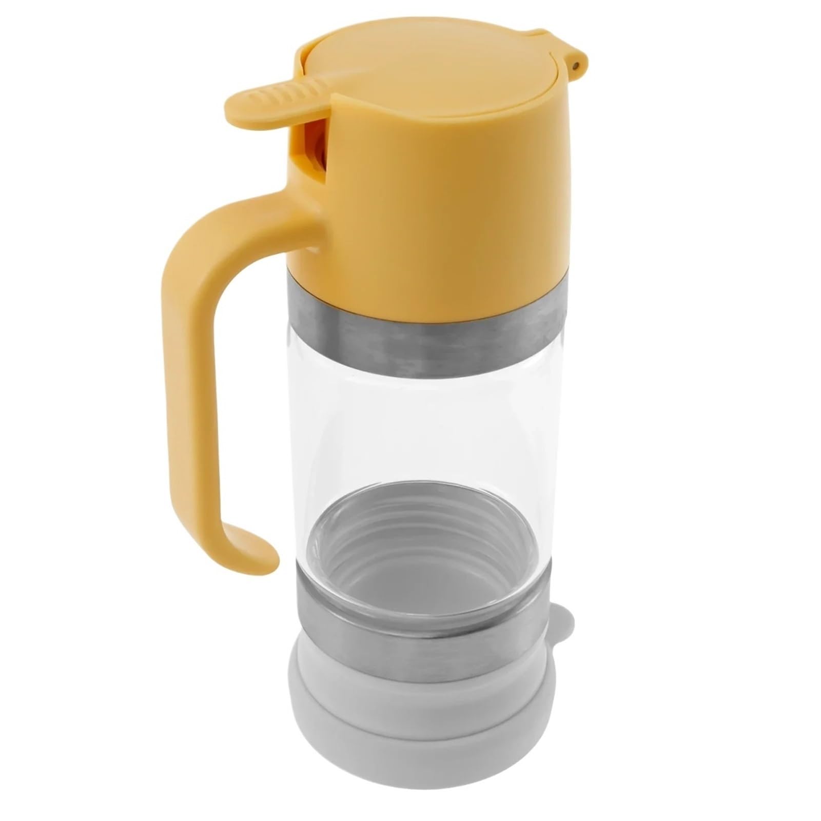 EnxJire Honey Dispenser Glass Honey Dispenser Sealing Multifunctional Maple Syrup Store Jar For Restaurant