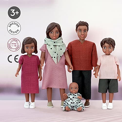 Lundby Puppenhaus Puppen für Familie - Puppenfamilie Nikki - Biegepuppen - Zubehör - Figuren - Maßstab 1:18 – Bild 5