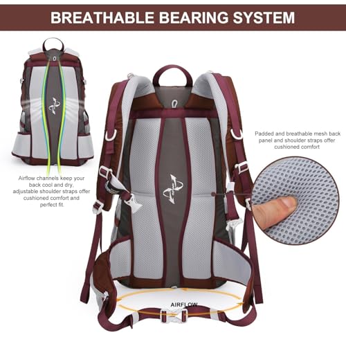 Sac à dos de randonnée 40 L MOUNTAINTOP pour camping et trekking