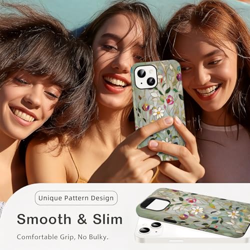 Coque vitrail pour iPhone 15 compatible MagSafe antichoc - 7