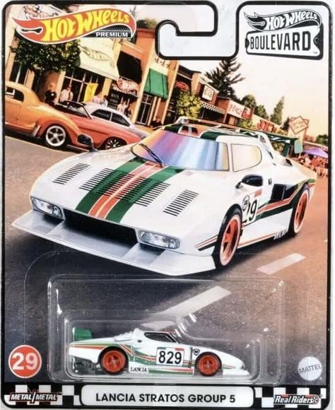 Hot Wheels Boulevard Lancia Stratos Grupo 5 (Escala Premium 1:64)