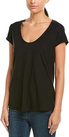 James Perse Women's Deep V-Neck Tee at Amazon Women’s Clothing store