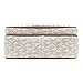 Michael Kors Jet Set Travel Signature PVC Medium Flight Bag - Vanilla