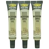 Sunflower Cosmetics Mega Care Tube Hair Oil 1.5oz (3 Pack) (Macadamia Nuts Oil)