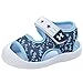 Baby Summer Sandals Breathable Mesh Rubber Sole Non-Slip Outdoor Shoes for Boys and Girls 9-30 Months (4 M US Toddler, Blue)