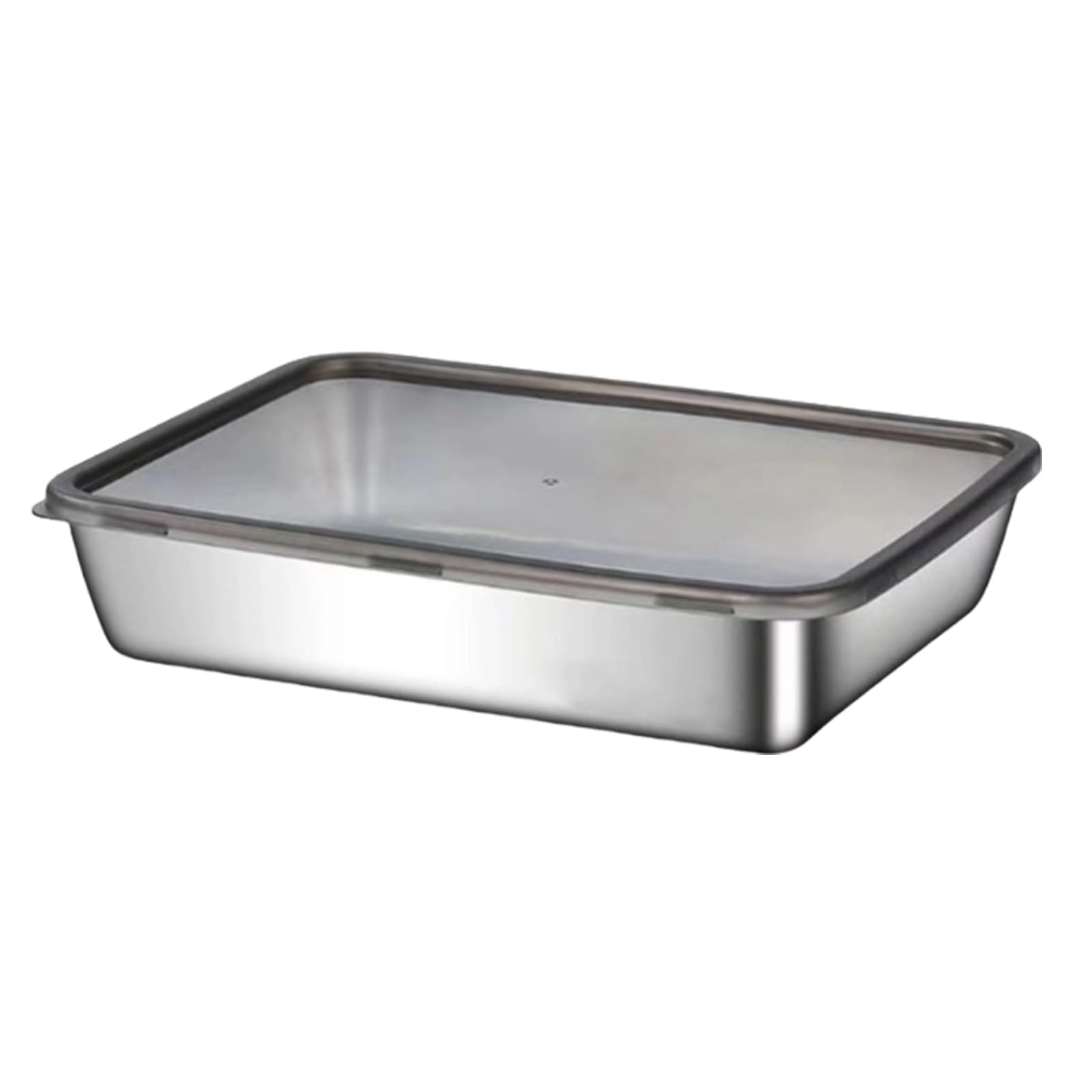 Serving Tray Stainless Steel Grilling Tray, Prep and Serve Trays BBQ Accessories for Vegetable, Fish, Meat, Seafood Prep and Serve Trays