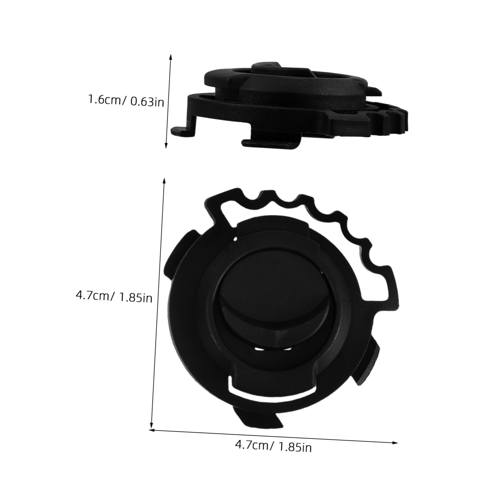 JOINPAYA 4 Pairs Visor Clips Secure Fasteners for Full Half Helmets Effortless Installation Compatibility Plastic Buckle for Night Riding Accessories