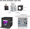 Unidad de Exposición UV LED para Serigrafía y Cianotipia - Luz UV, 300W, 395nm, Soporte de Escritorio Ajustable 6