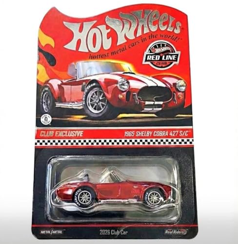Hot Wheels 1965 Shelby Cobra 427 S/C escala 1:64 miniatura 1