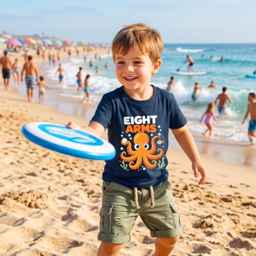 Image of DEEKEY Toddler Boys Shirts Short-Sleeve Little Kids t Shirts Boys' Tops, Tees & Shirts Graphic TEE Age for 2-7 Years 4-Pack