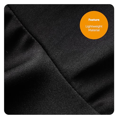 Ladies Black Halloween Dress, Plus Size XX-Large UK 20/22, Elegant Long Black Outfit for Women - Image 3