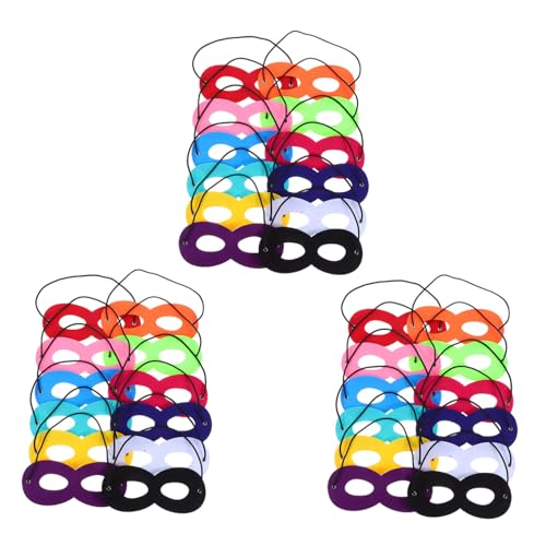 Toyvian 36 Pezzi Maschere Supereroi per Colori Misti Maschere Colorate