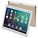 Produktbild 10-Zoll-Android-Tablet mit SIM-Kartensteckplatz - 10-Zoll-3G-entsperrte GSM-Telefonanruf-Tablets Octa Core 4 GB RAM 64 GB ROM Eingebaute GPS-WiFi-OTG-Kamera (Gold)