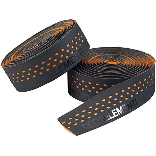 Deda Elementi Presa Tape/Nastro Black/Orange Guidoline pour cintre et guidon de vélo Mixte Adulte
