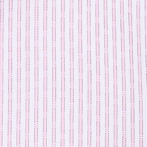 Image of Park Avenue Men's Pure Cotton Stripe Pattern Slim Fit Semi Cutaway Collar Full Sleeve Formal Shirt
