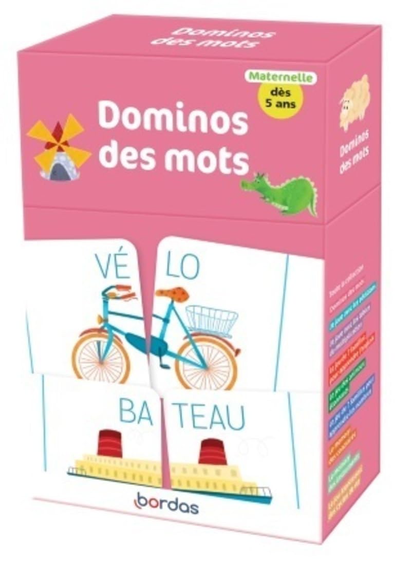 BORDAS Récré en Boîte - Dominos des mots