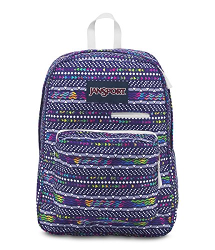 JanSport Digibreak Laptop Backpack-Tribal Wave Multi
