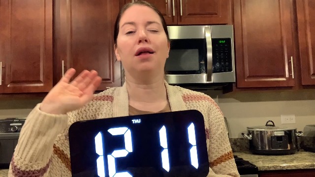 Amazon.com: Zgrmbo Digital Wall Clock with 4