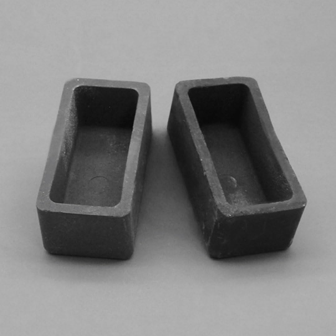 Crisol de carburo de silicio, cerámica duradera para fusión de metales a alta temperatura, 63 x 52 x 103,5 mm, ideal para fundición de metales y fabricación de joyas, 1 unidad