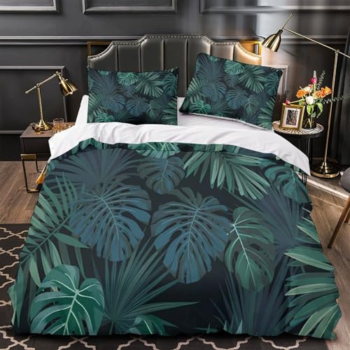 Parure de lit imprimée 3D en microfibre super douce 140x200