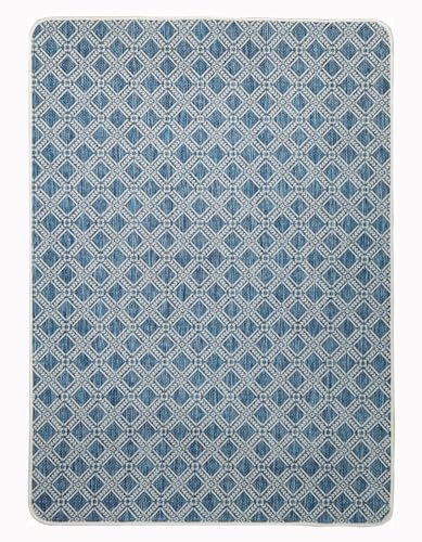Tadi & Imperio1979 Alfombra Exterior e Interior, de Cuerda Rustica, Tacto Agradable para terraza, jardín y salón