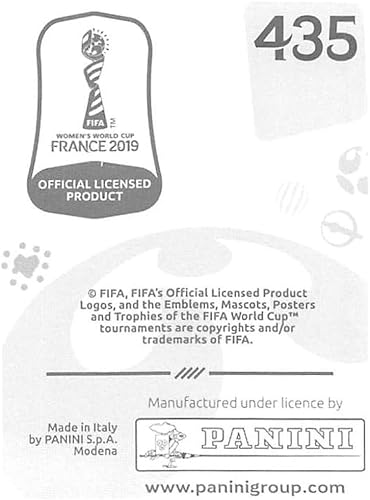 Miniatura 2 de 2019 Panini FIFA Women's World Cup France Album Stickers (Individual Sticker Only) Soccer #435 Silawan Intamee Thailand 2 Inch by 2 12 Inch