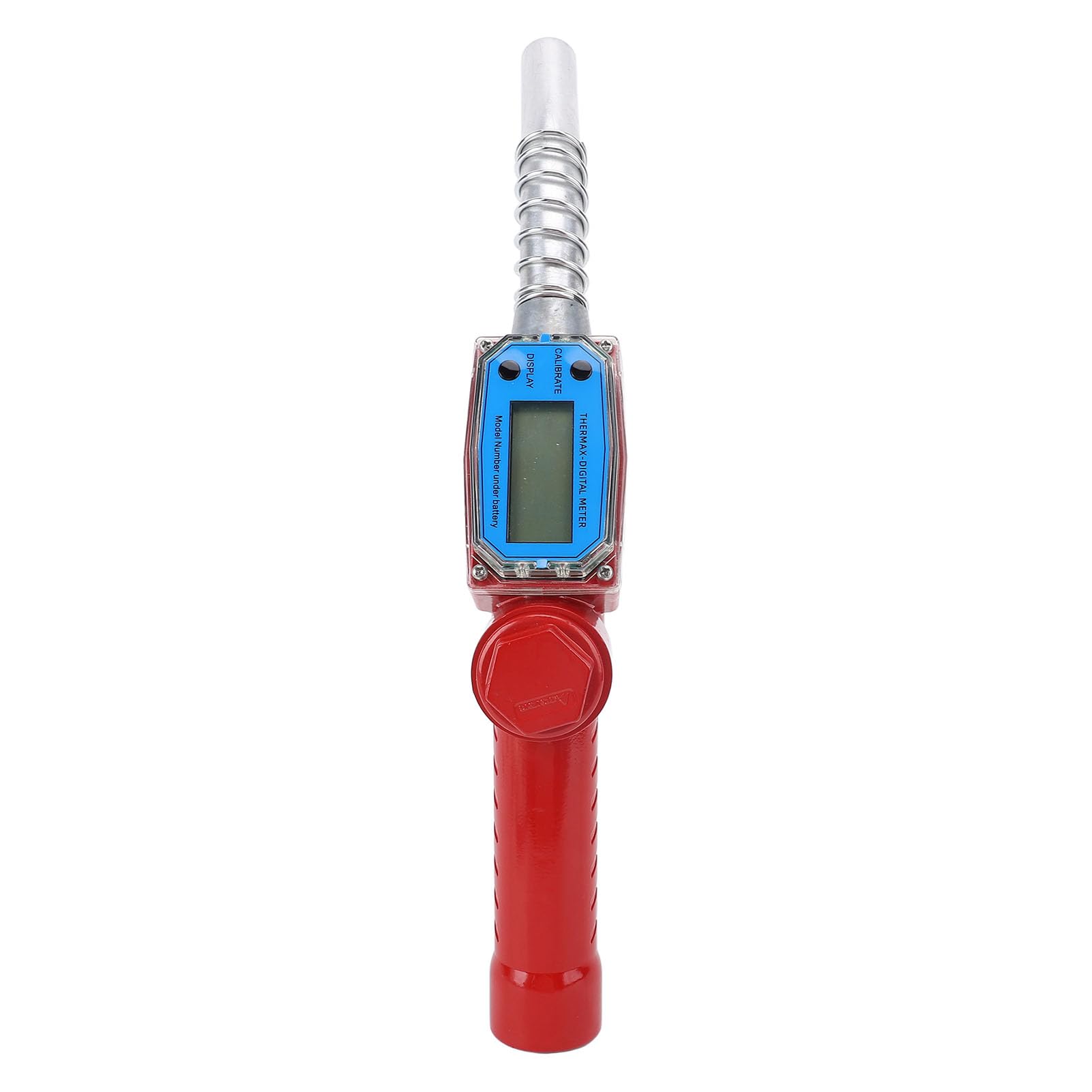 Boquilla de Repostaje de 32 Mm con Conector, Medidor Electrónico, Diseño Antifugas, Adecuada para Gasolineras, Petroleros, Tractores, Obras de Construcción