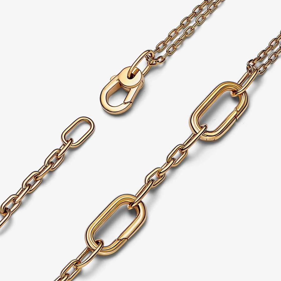 Collier de perles anti-ternissement avec chaîne à maillons pour décolleté sublimé - 2
