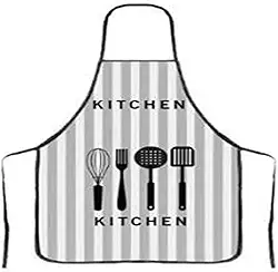Avental de Cozinha de Tecido Impermeável