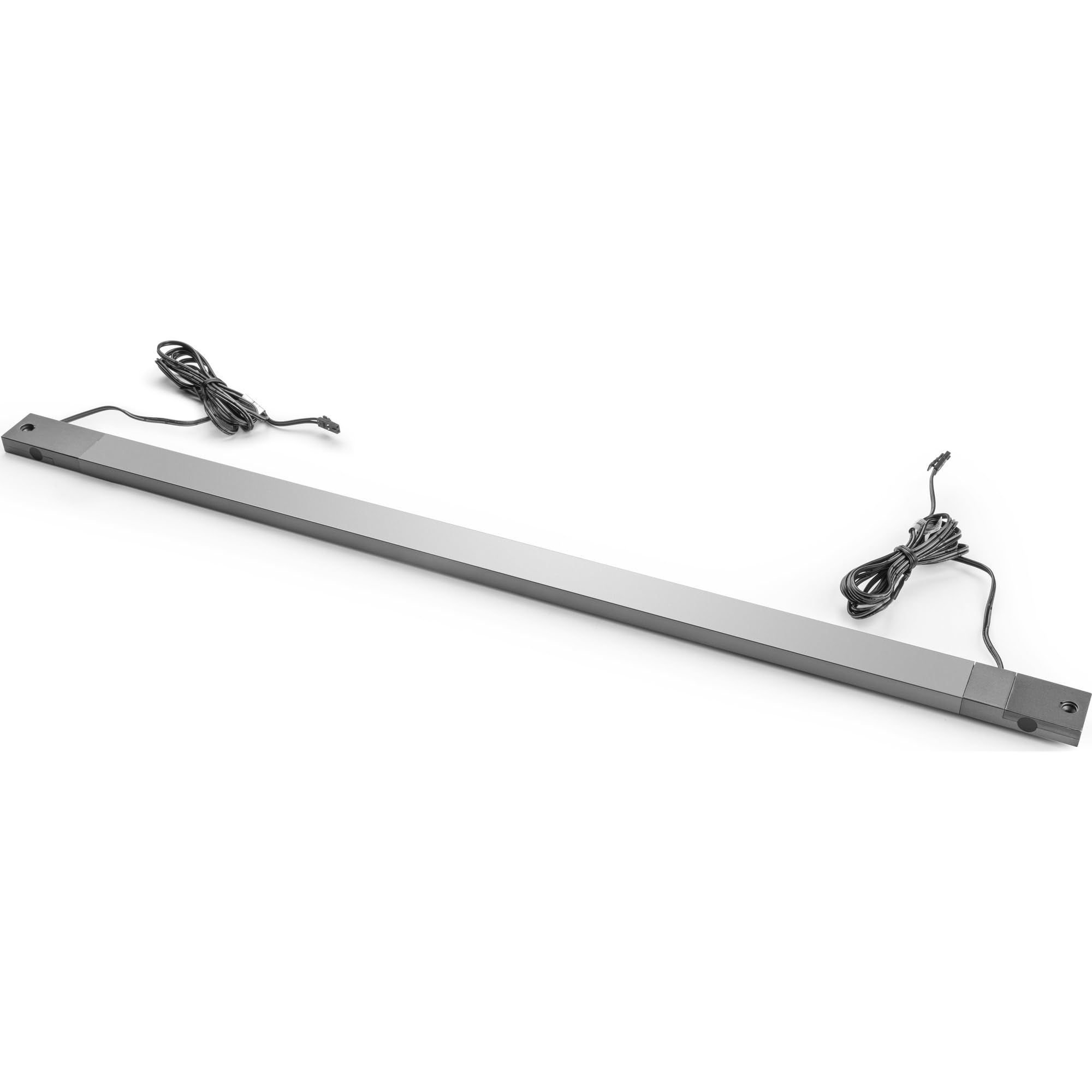 GTV LIGHTING LED lampa podszafkowa 1163 mm, oświetlenie szafki kuchennej 120 cm, czujnik ruchu dwustronny (2 czujniki), 12 V DC, neutralna biel 4000 K, lampa meblowa, szuflada, garderoba, antracytowa