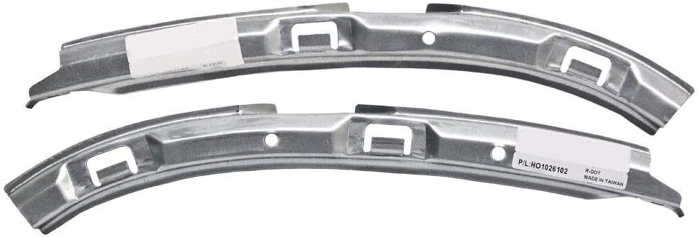 Parts N Go 1996-2000 Civic Front Bumper Bracket Driver & Passenger Side Left/Right Hand - 71141S01A0, HO1026102