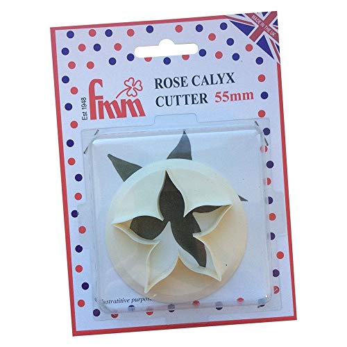FMM Sugarcraft - Rose Calyx Cutter - 55mm