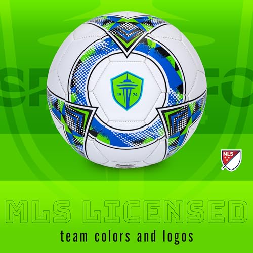 Image of Franklin Sports Official MLS Team Soccer Balls - Official Size 5 Soccer Balls - Regulation Size + Weight Soccer Ball for Kids + Adults - Boys + Girls Soccer Ball - Air Pump Included